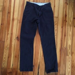 Navy Blue J Crew Khaki